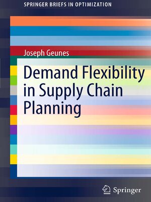 cover image of Demand Flexibility in Supply Chain Planning